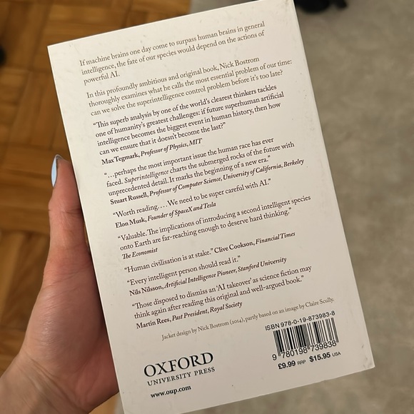 Nick Bostrom Superintelligence paperback - Picture 3 of 5